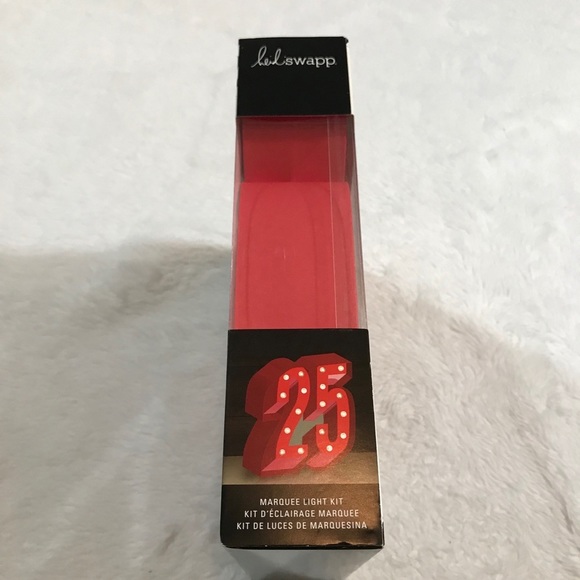 NEW HEIDI SWAPP 25 Marquee light up diy red xmas - Picture 9 of 10